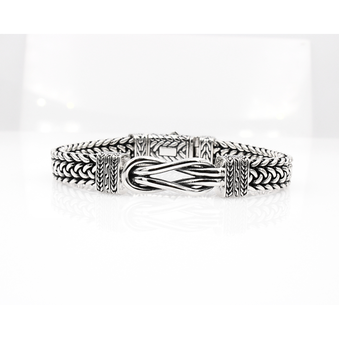 Sterling silver Infinity bracelet